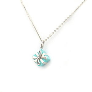 Tiffany Blue Box Charm Necklace